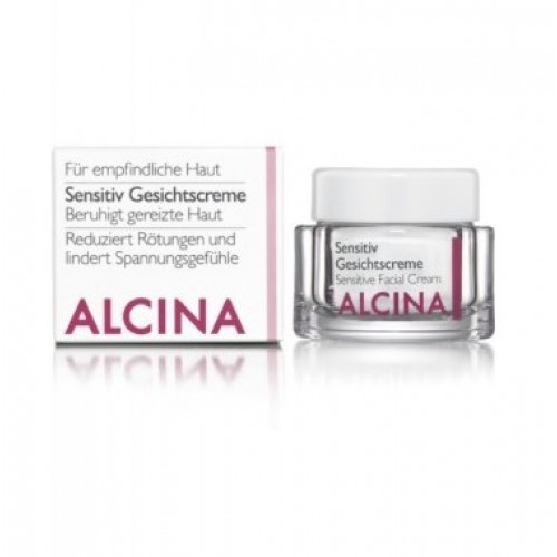 Alcina Крем Сенситив для сухої та нормальної шкіри Sensitive Facial Cream 50 мл