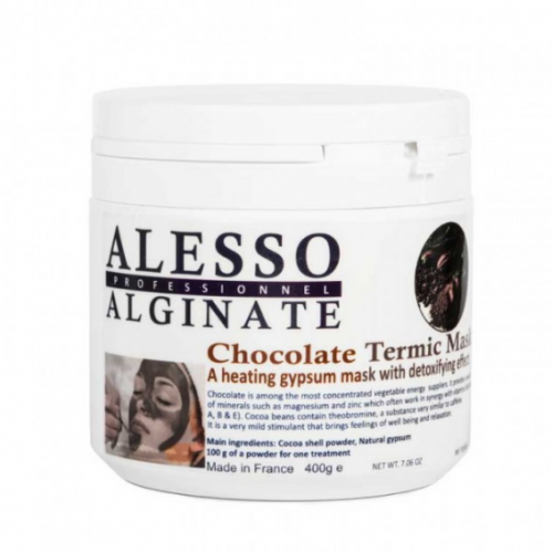 Alesso Моделююча термоактивна шоколадна маска Detox Heating Gypsum Thermic Mask 400 гр