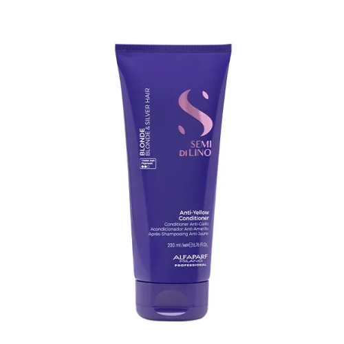 Кондиціонердля нейтралізації жовтого підтону - Alfaparf Milano Semi Di Lino Blonde Brunette 200 мл