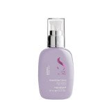 Термозахисний крем для неслухняного волосся - Alfaparf Milano Semi Di Lino Smoothing Mask 125 мл