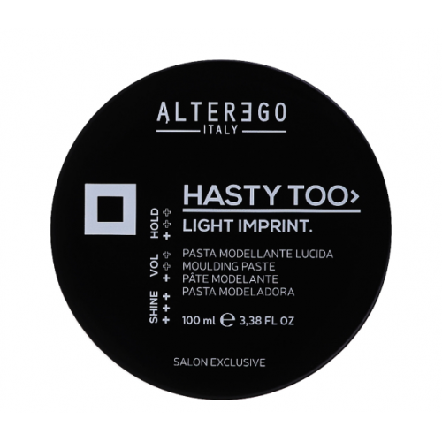 Alter Ego Hasty Too Light Imprint Molding Paste Укладаюча паста-блиск для волосся середньої фіксації 100 мл