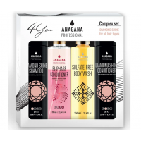 Комплексний набір Діамантовий блиск для всіх типів волосся - Anagana 4 You Diamond Shine