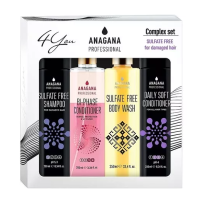 Набір Безсульфатний для всіх типів волосся - Anagana 4 You Sulfate Free Kit