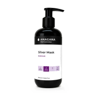 Живильна маска для волосся з анти жовтим ефектом - Anagana Silver Hair Mask 250 мл