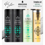 Набір Відновлення для пошкодженого волосся - Anagana Professional 4 You Renewal