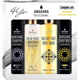 Набір Живильний Для сухого та пошкодженого волосся - Anagana Professional 4 You Nourishing Kit