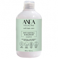 Балансуючий шампунь проти випадіння волосся - Anea Techline Anti Hair Loss and Balancer Shampoo 450 мл Балансуючий шампунь проти випадіння волосся - Anea Techline Anti Hair Loss and Balancer Shampoo 450 мл