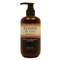 DE Luxe Keratin Enrichment Shampoo Відновлюючий шампунь з кератином 300 мл DE Luxe Keratin Enrichment Shampoo Відновлюючий шампунь з кератином 300 мл