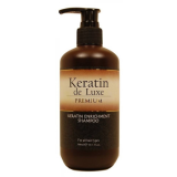 Відновлюючий шампунь з кератином - DE Luxe Keratin Enrichment Shampoo 300 мл