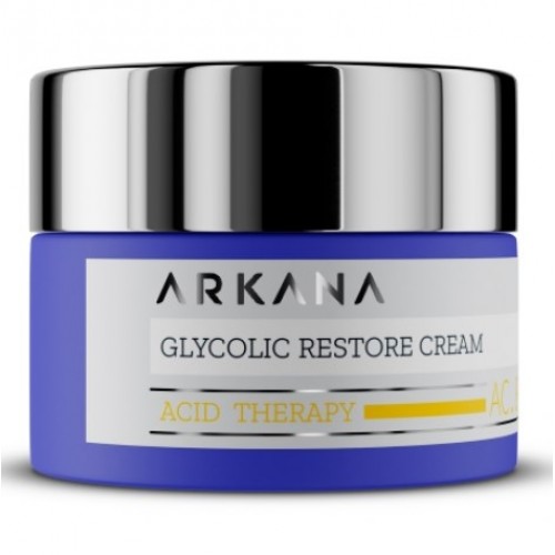 Arkana Активний оновлюючий крем з кислотами Glycolic Restore Cream 50 мл