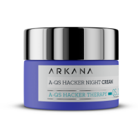 Нічний крем для обличчя - Arkana Acne QS Hacker Night Cream 50 мл