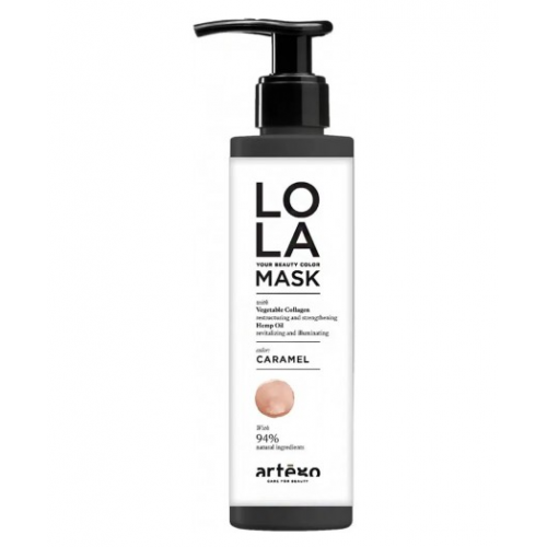 Тонувальна маска для волосся Карамель - Artego Lola Your Beauty Color Mask Caramel 200 мл