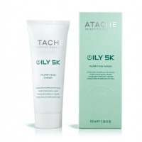 Антибактеріальна очищувальна маска для обличчя - Atache Oily SK Purifying Mask 100 мл Антибактеріальна очищувальна маска для обличчя - Atache Oily SK Purifying Mask 100 мл