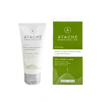 Гідрозахисний та антиоксидантний крем для нормальної та сухої шкіри - Atache C Vital Cream Normal Dry Skin 50 мл
