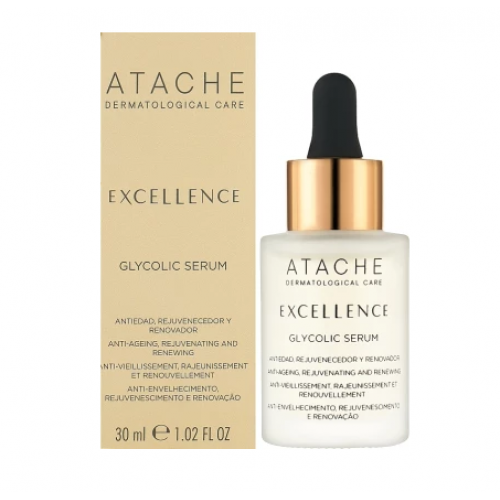 Сироватка-пілінг з омолоджуючою та оновлюючою дією - Atache Excellence Glycolic Serum 30 мл