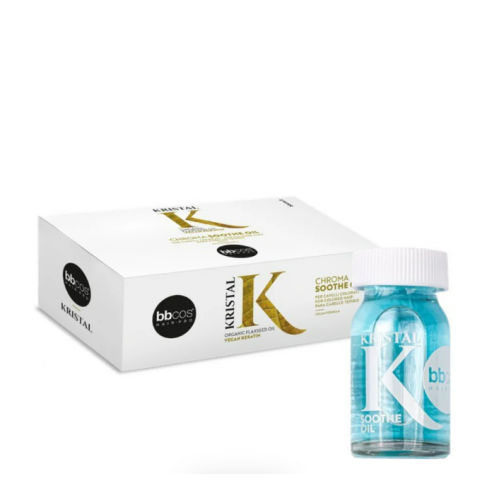 Лосьйон для фарбованого волосся - BBcos Kristal Chroma Soothe Oil 12*10 мл