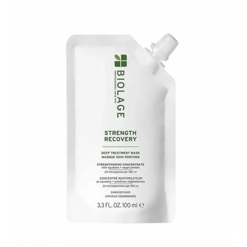 Маска для пошкодженого волосся глибокої дії - Biolage Strength Recovery Deep Treatment Mask 100 мл Маска для пошкодженого волосся глибокої дії - Biolage Strength Recovery Deep Treatment Mask 100 мл