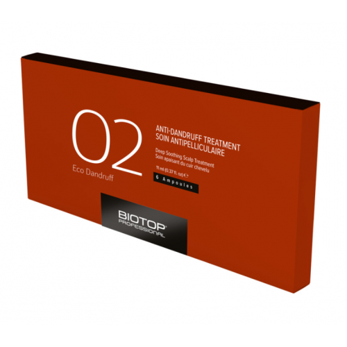 Ампули для волосся проти лупи - Biotop 02 Eco Dandruff Treatment Ampoules