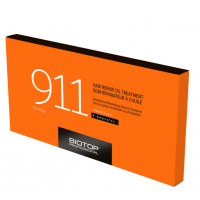 Олія для волосся з протеїнами кіноа в ампулах - Biotop 911 Hair Repair Oil 6 шт * 11 мл