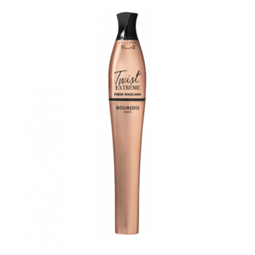 Bourjois Туш для вій подовження, обсяг і поділ, чорна Twist Extreme Fiber Mascara