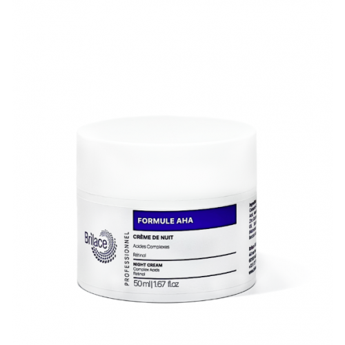 Нічний крем для проблемної шкіри - Brilace AHA Formula Night Cream