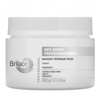 Рожева термоактивна маска для обличчя - Brilace Termic Mask Pink 500 мл