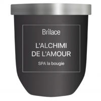 СПА свічка для масажу Алхімія кохання металева кришка - Brilace SPA La Bougie L'Alchimi De L'amour
