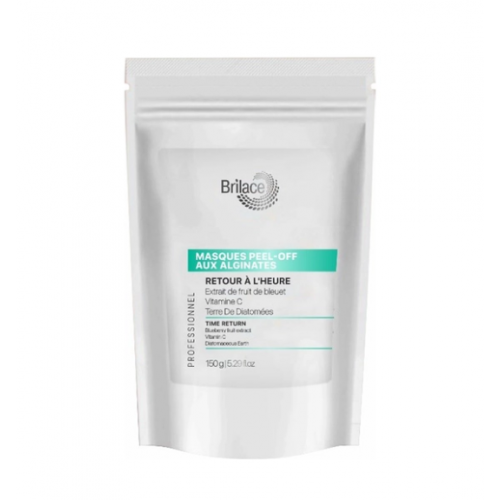 Стимулююча альгінатна маска для обличчя - Brilace Time Return Algin Peel-off Mask 150 г