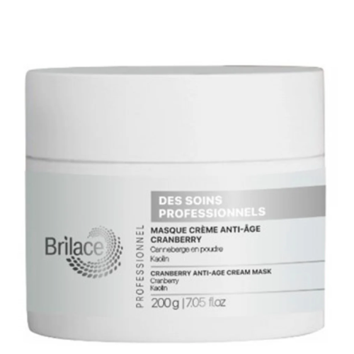 Омолоджуюча маска з журавлиною для обличчя - Brilace Cranberry Anti-age Cream Mask 200 мл