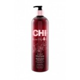 CHI Rose Hip Oil Шампунь для фарбованого волосся з олією троянди і кератином Color Nurture Protecting Shampoo 340 мл