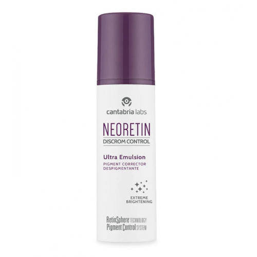 Освітлююча емульсія для всіх типів шкіри - Cantabria Labs Neoretin Discrom Control Ultra Emulsion 30 мл