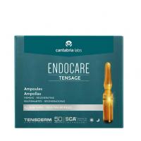 Регенеруючий ліфтинг-концентрат з екстрактом равлика 50% та аргіреліном Тенсаж (ампули) - Cantabria Labs Endocare Tensage Concentrate 10 шт * 2 мл