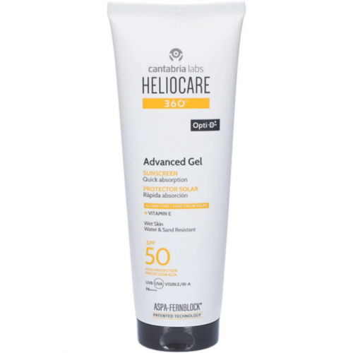 Сонцезахисний антиоксидантний гель для тіла - Cantabria Labs Heliocare 360 ​​Advanced Gel SPF50 250 мл