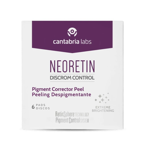 Пілінг освітлюючий в дисках - Cantabria Labs Neoretin Discrom Control Pigment Peel Pads 6 шт