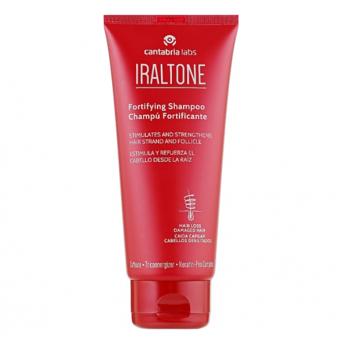 Зміцнюючий шампунь для стимуляції росту волосся - Cantabria Labs Iraltone Fortifying Shampoo 200 мл