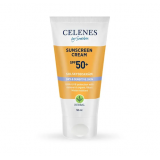 Сонцезахисний крем для сухої та чутливої шкіри - Celenes Sunscreen Cream SPF 50+ Dry and Sensitive 50 мл