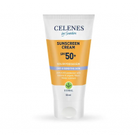 Сонцезахисний крем для сухої та чутливої шкіри - Celenes Sunscreen Cream SPF 50+ Dry and Sensitive 50 мл