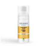 Сонцезахисний флюїд для обличчя - Celenes Sunscreen Dry Touch Fluid SPF 50+ 50 мл