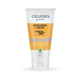 Сонцезахисний крем для сухої та чутливої шкіри - Celenes Sunscreen Cream SPF 50+ Dry and Sensitive 50 мл