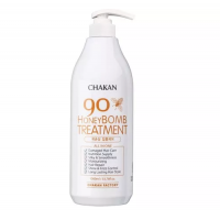 Кондиціонер медовий для пошкодженого, сухого, знебарвленого волосся - Chakan Honey Bomb 90% Treatment