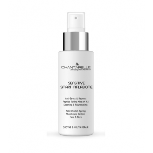 Антистресовий заспокійливий пептидний тонізуючий спрей pH 4,5 - Chantarelle Anti-Stress Redness Peptide Toning Mist pH 4.5 100 мл