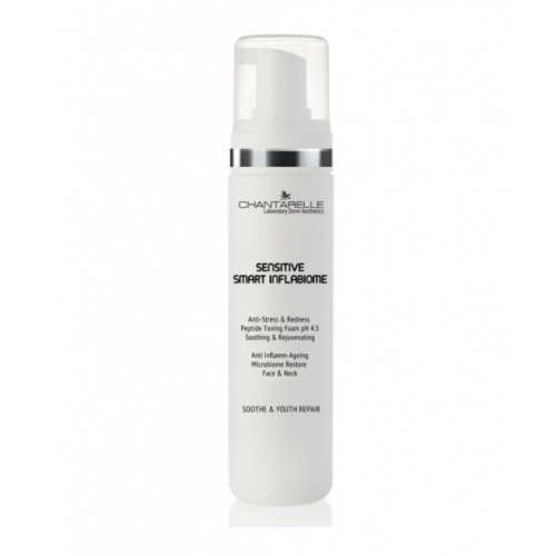 Антистресова заспокійлива пептидна тонізуюча піна - Chantarelle Anti Stress Redness Peptide Toning Foam pH 4.5 200 мл