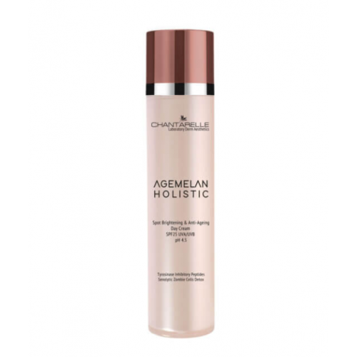 Омолоджуючий освітлюючий денний крем SPF 25 - Chantarelle Agemelan Holistic Day Cream SPF25 UVA/UVB pH 4.5 50 мл