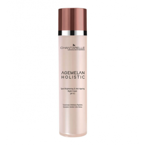Омолоджуючий освітлюючий нічний крем - Chantarelle Agemelan Holistic Night Cream pH 4.5 50 мл
