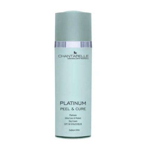 Денний крем платиновий з SPF 50 - Chantarelle Platinum Ultra Cure Protect Day Cream SPF 50 50 мл