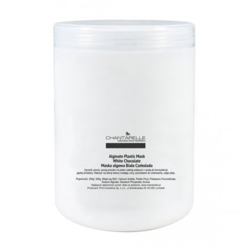 Пластична маска з ароматом білого шоколад - Chantarelle Alginate Plastic Mask White Chocolate 350 g