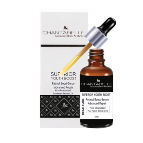 Сироватка з високою концентрацією 0,1% чистого мікрокапсульованого ретинолу - Chantarelle Retinol Boost-Serum Advanced Repair Micro-Encapsulated 30 мл