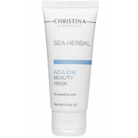 Christina Sea Herbal Beauty Mask Azulene Азуленова маска краси для чутливої шкіри обличчя