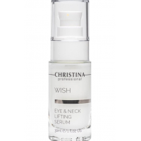 Cristina Wish Eye and Neck Lifting Serum Сироватка для підтяжки шкіри навколо очей та шиї 30 мл Cristina Wish Eye and Neck Lifting Serum Сироватка для підтяжки шкіри навколо очей та шиї 30 мл