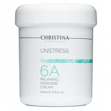 Масажний крем-релакс для обличчя - Christina Unstress Relaxing Massage Cream (Step 6A) 500 мл